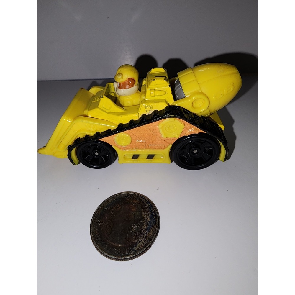 Rubble Paw Patrol Site Cast Car Cement Mixer Truck Heavy Equipment